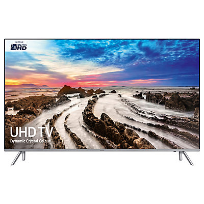 Samsung UE49MU7000 Ultra HD Certified HDR 1000 4K Smart TV, 49 with TVPlus/Freesat HD, Dynamic Crystal Colour & 360 Design, Silver